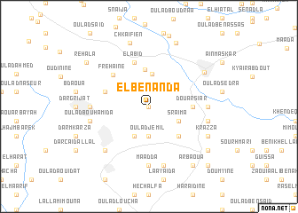 map of El Benanda