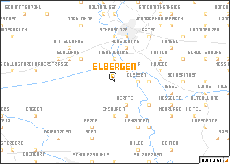 map of Elbergen