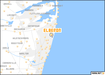 map of Elberon