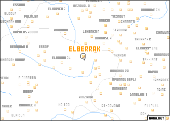 map of El Berrak