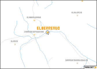 map of El Berrendo