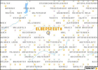 map of Elbersreuth