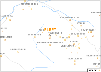 map of El Bey