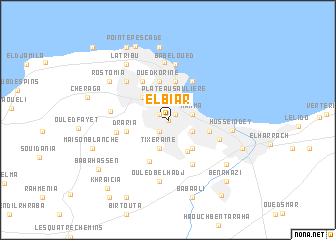 map of El Biar