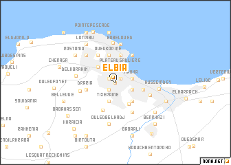 map of El Bia