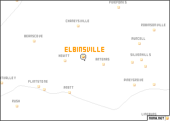 map of Elbinsville