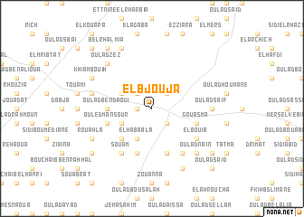 map of El Bjouja