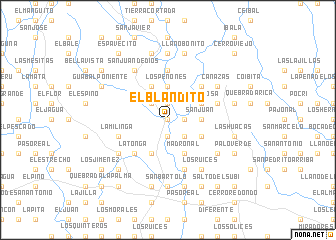 map of El Blandito