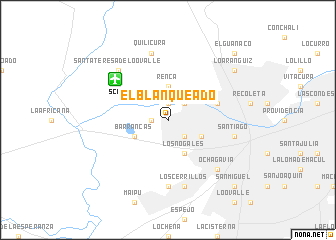 map of El Blanqueado