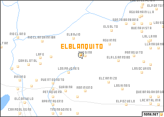 map of El Blanquito