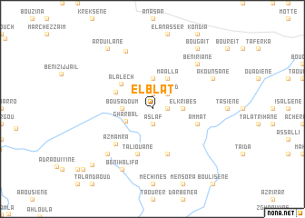 map of El Blat