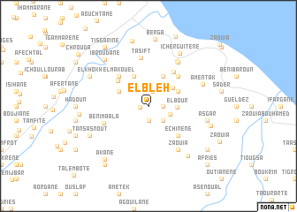 map of El Bleh