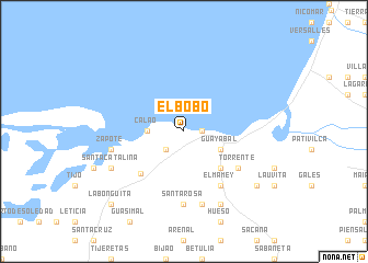 map of El Bobo