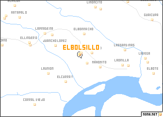 map of El Bolsillo