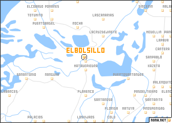 map of El Bolsillo