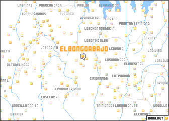map of El Bongo Abajo