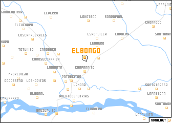 map of El Bongo