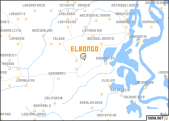 map of El Bongo