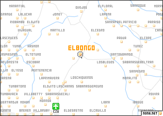 map of El Bongo