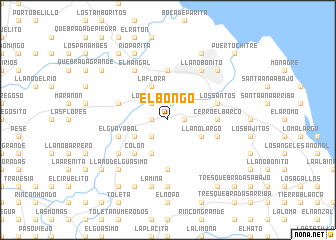 map of El Bongo