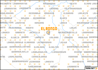 map of El Bongo