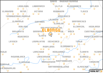 map of El Bonigu