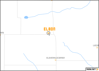 map of Elbon