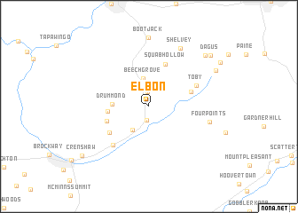 map of Elbon