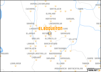 map of El Boquerón