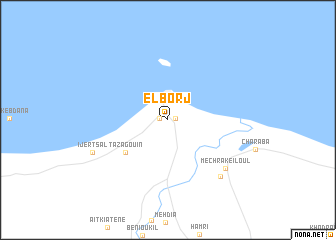 map of El Borj