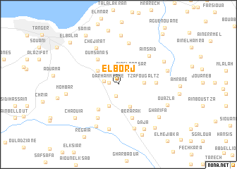 map of El Borj