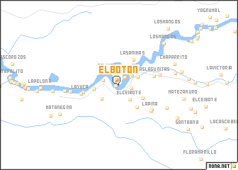 map of El Botón