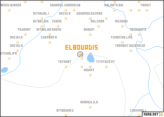 map of El Bouadis