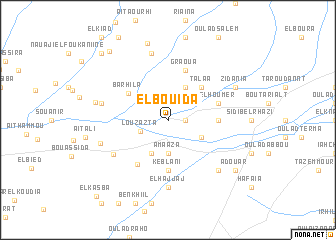 map of El Bouida
