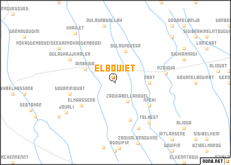 map of El Bouiet