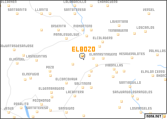 map of El Bozo