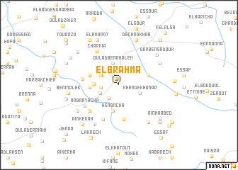 map of El Brahma