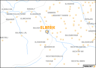 map of El Braïk