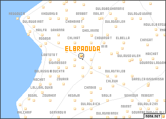 map of El Braouda