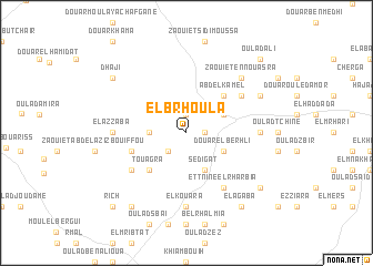 map of El Brhoula