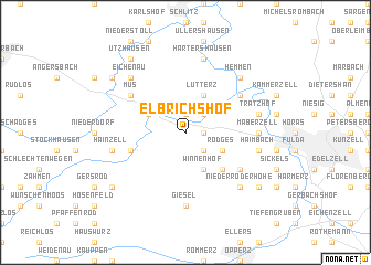 map of Elbrichshof