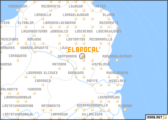 map of El Brocal