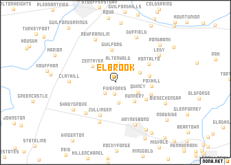 map of Elbrook