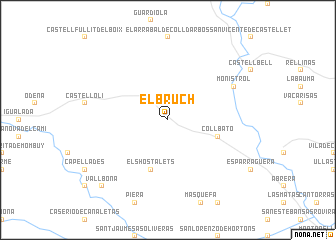 map of El Bruch