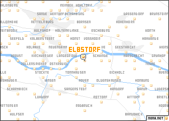 map of Elbstorf