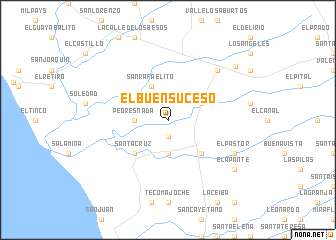 map of El Buen Suceso