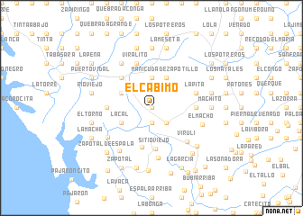 map of El Cabimo