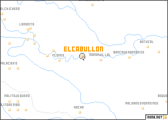 map of El Cabullón