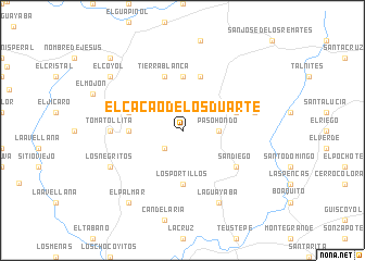 map of El Cacao de Los Duarte