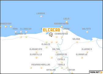 map of El Cacao